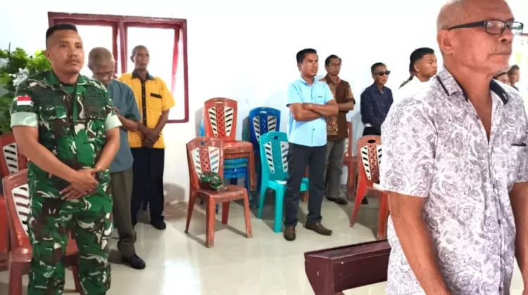 Pengabdian tanpa Batas, Babinsa Jaga Masyarakat yang Beribadah