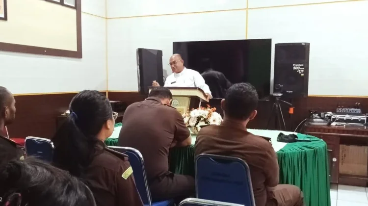 Penyuluhan Keagamaan di Kantor Kejaksaan Talaud