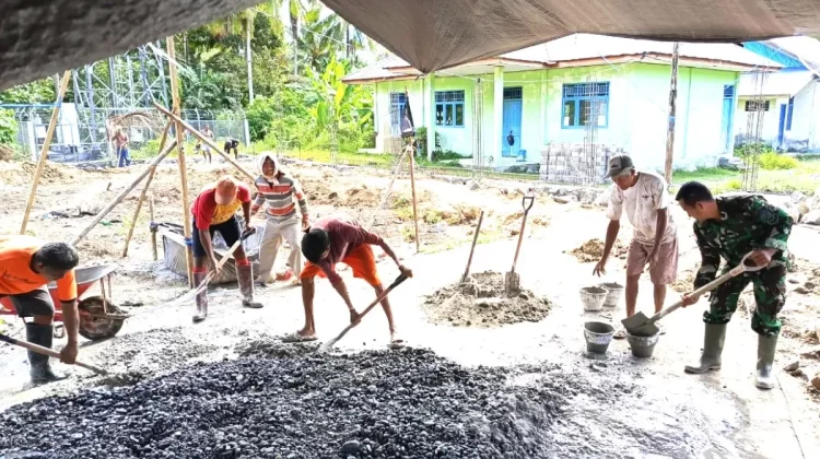 Babinsa Beo Terus BangunPererat Hubungan  Baik dengan Masyarakat