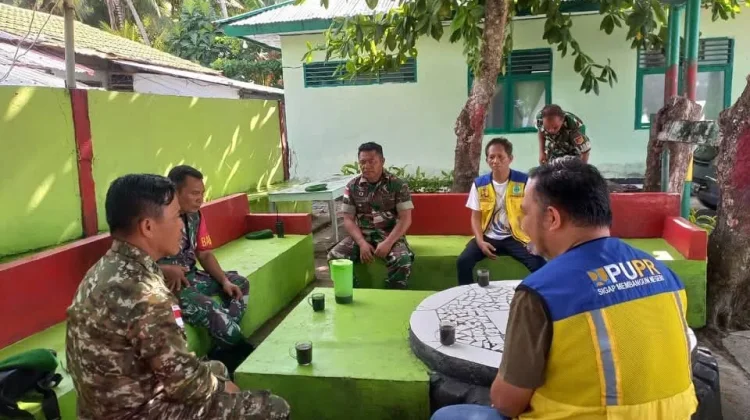 Sinergi TNI dan Kementerian PU Percepat Pembangunan Miangas