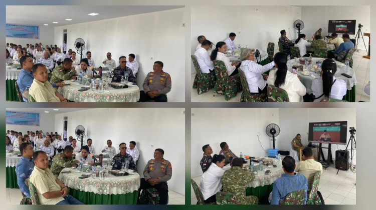 Wakapolres  Hadiri Peresmian Ribuan KDKMP, 2 di Talaud