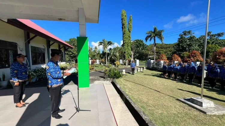 Kemenag Talaud Laksanakan Upacara Harkitnas