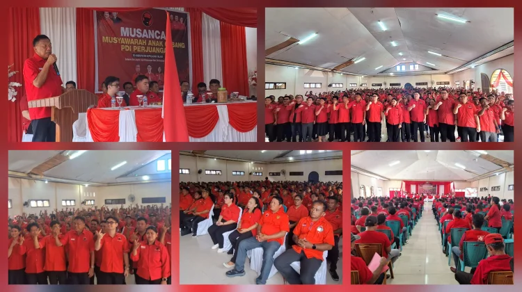 Olly Dondokambey Buka Musancab PDIP di Talaud