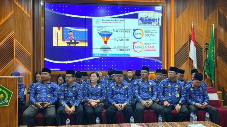 Kakan Kemenag Talaud Berharap PNS Baru Dapat Meningkatkan Pelayanan Publik