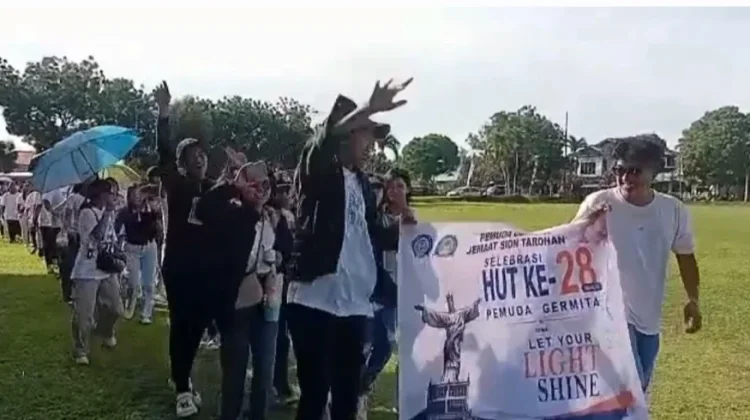 Selebrasi HUT ke-28 Pemuda GERMITA di Melonguane