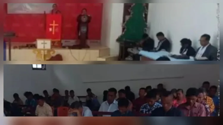 Lapas Lirung Konsisten Berikan Pelayanan Rohani lewat Ibadah Minggu