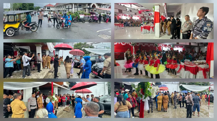 Polsek Beo Kawal Pembukaan Gebyar Paud Talaud