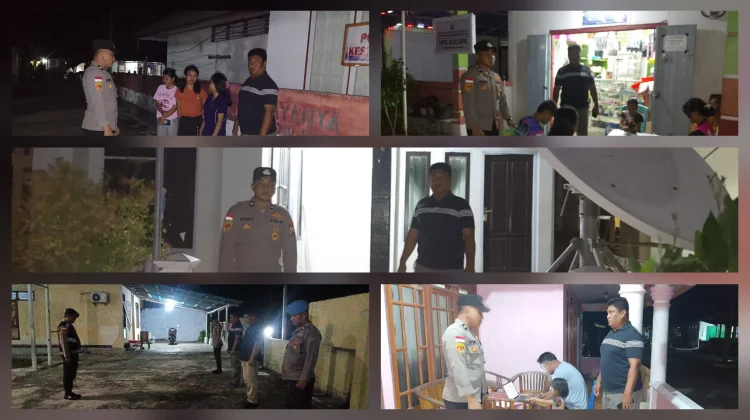 Jaga Perbatasan Utara, Polsek Miangas Gelar Patroli KRYD