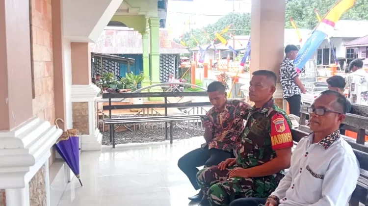 TNI Hadir di tengah Warga Menjaga Kerukunan dan Persatuan