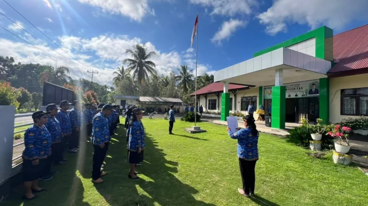 Kemenag Talaud Gelar Upacara Hari Lahir Pancasila
