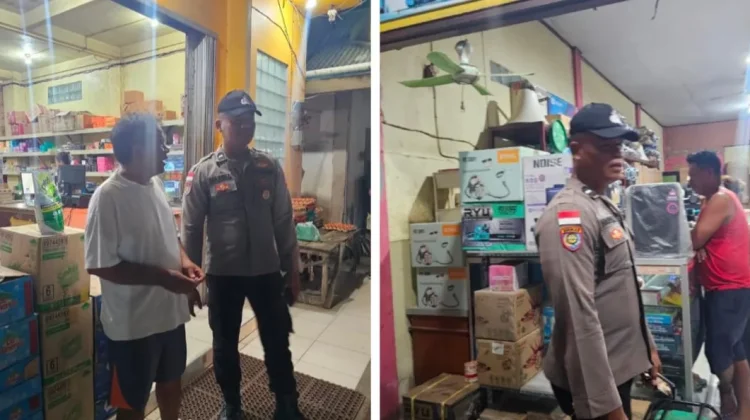Jaga Kamtibmas Kondusif,Polsek Melonguane Gelar Patroli KRYD
