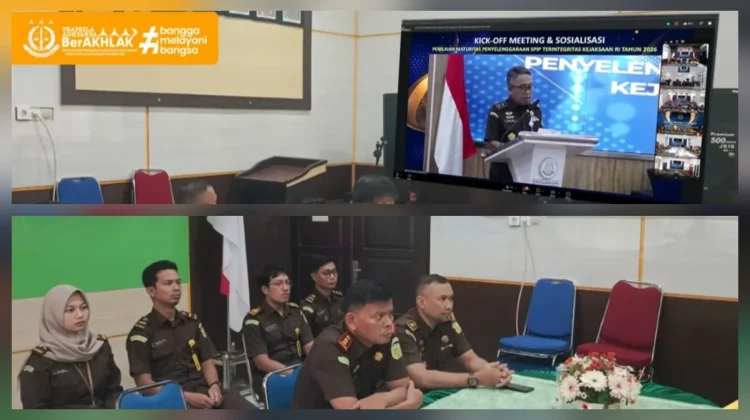 Kejari Kepulauan Talaud Ikuti Kick-off Meeting SPIP