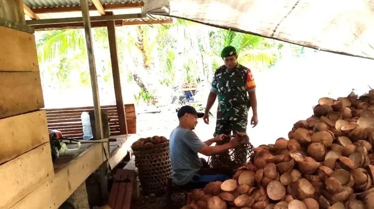 Babinsa Dukung Ekonomi Warga