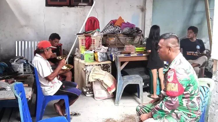 Babinsa Beo Komsos dengan Warga Binaan