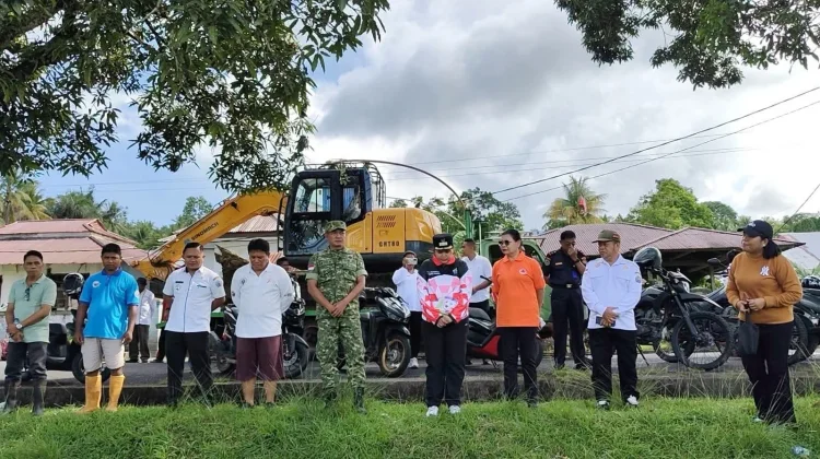 Penurunan Debit Air Bendungan Ambela Ditinjau Langsung
