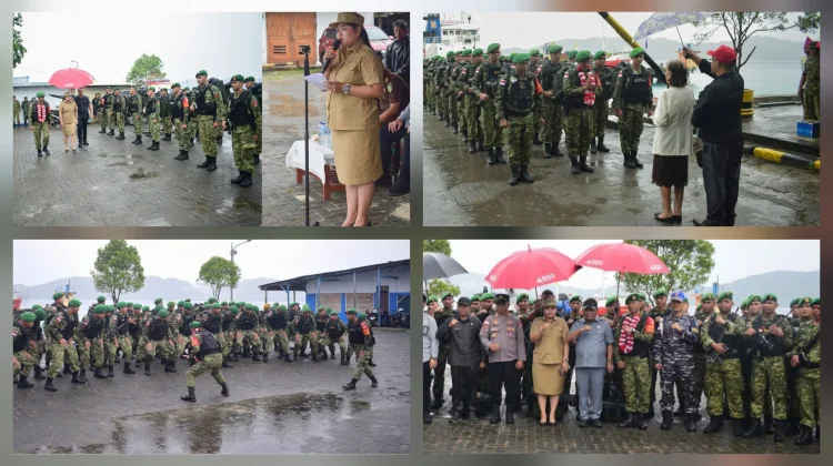 Satgas Pamputer Resmi Bertugas di Talaud, Ini kata Bupati
