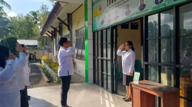 Kemenag Talaud Gelar Apel Kerja Awal Pekan