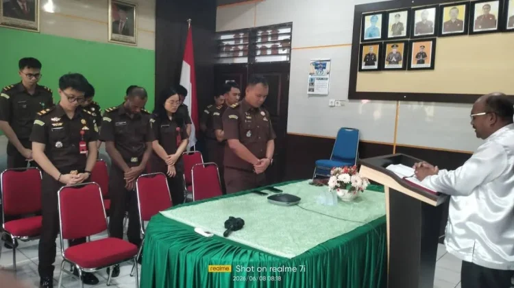 Penyuluhan Agama Kristen di Kantor Kejaksaan Talaud