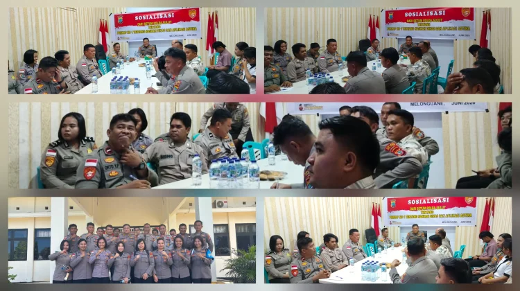 Polres Kepulauan Talaud Gelar Sosialisasi Aplikasi Astina