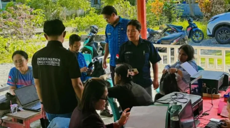 Disdukcapil Talaud Lakukan Pelayanan "Jebol" Dokumen Kependudukan