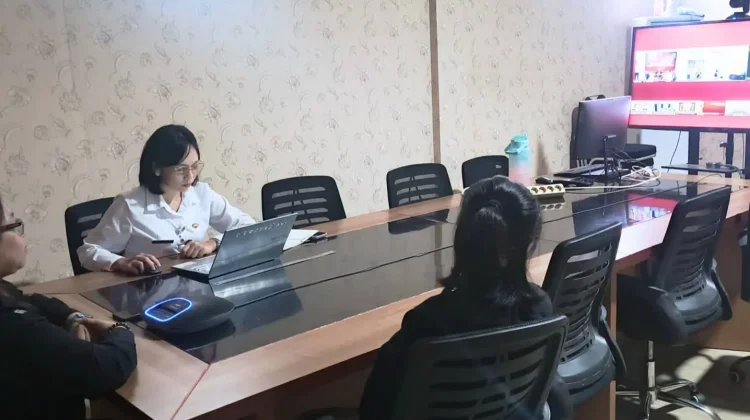 Tingkatkan Akuntabilitas, KPU Talaud Ikuti Rapat Monitoring Kinerja