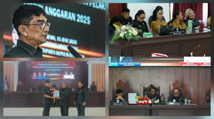 Bupati Welly Titah Hadiri Rapat Paripurna Ranperda APBD