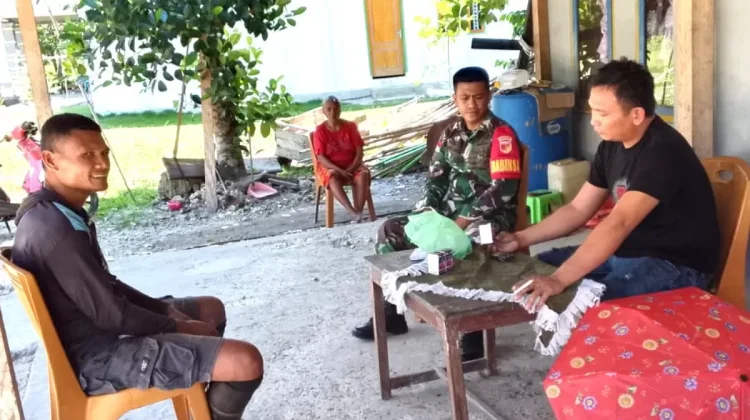 Babinsa Gandeng Warga Jaga Keamanan Desa