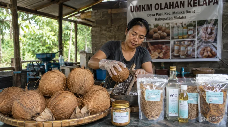 UMKM Olahan Kelapa, Peluang Besar yang Belum Optimal