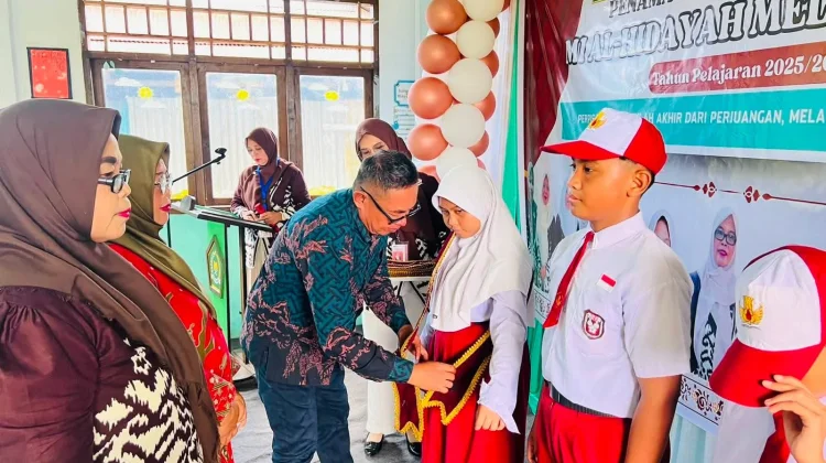 Kasubbag TU Kemenag Talaud HadiriPenamatan di MI Al-Hidayah Melonguane