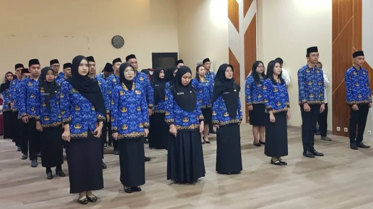 Kakan Kemenag Talaud Hadiri Pelantikan Pejabat  Fungsional