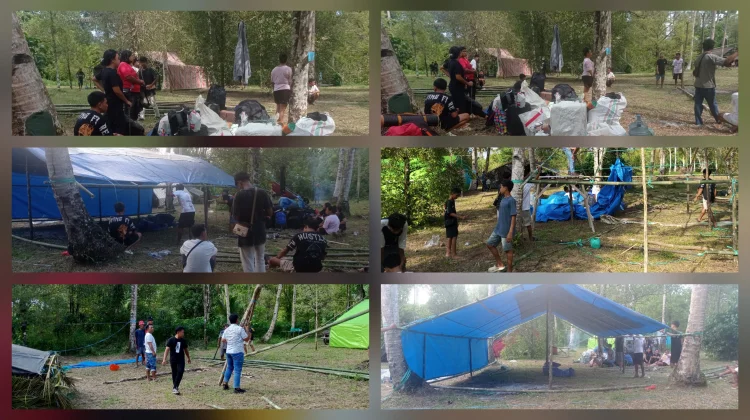 Semangat Membara, Pemuda GMPU Sangihe Ikuti Youth Camp di Talaud