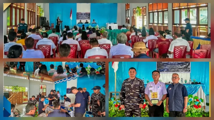 TNI AL dan BI Jaga Kedaulatan Rupiah di Talaud