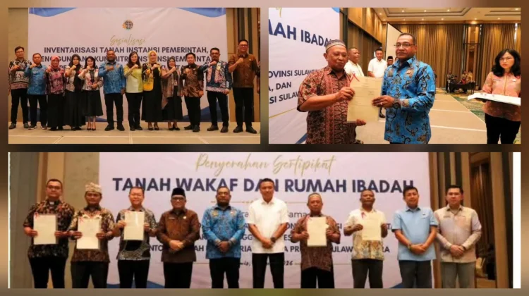 Srijanti Lagonah Hadiri Rangkaian Kegiatan BPN Sulut
