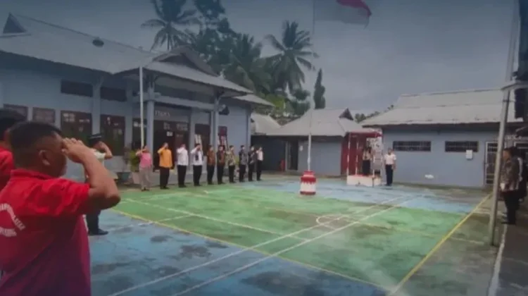 Peringati Harganas ke-33, Lapas Kelas III Lirung Gelar Upacara