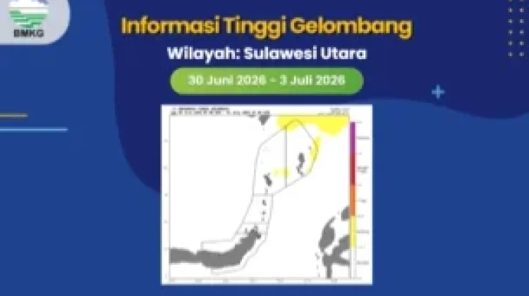 BMKG Imbau Waspada Gelombang Sedang Perairan Sangihe Talaud