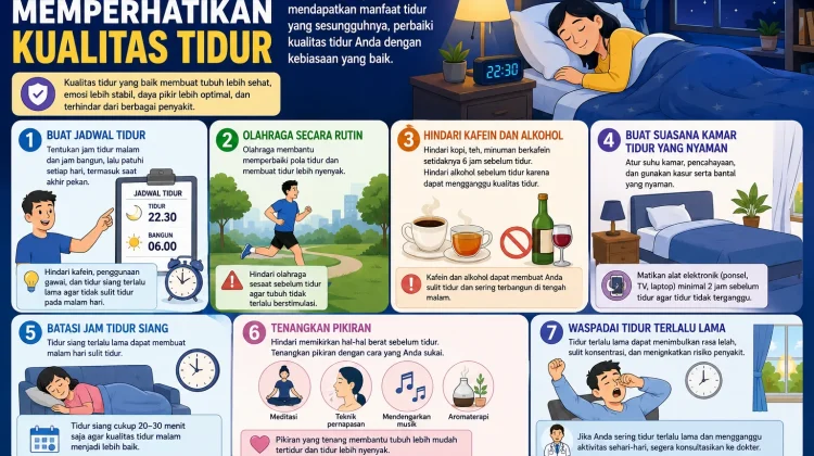 Pentingnya Memperhatikan Kualitas Tidur