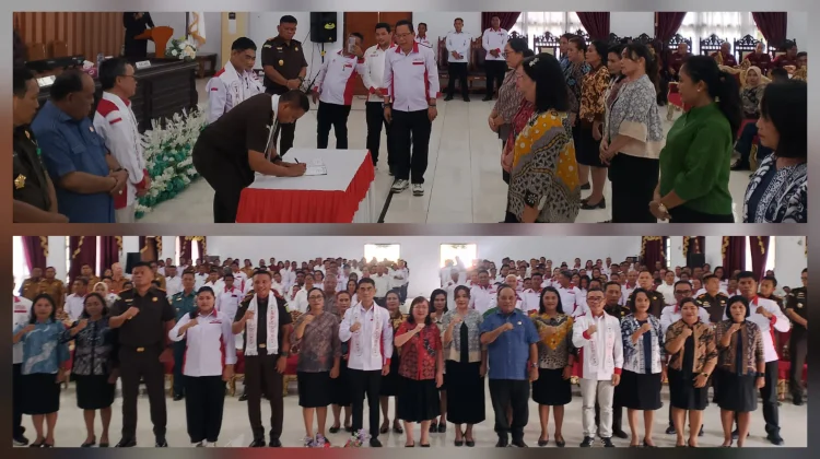 Srikandi Jaga Desa Talaud Periode 2026–2031 Resmi Dikukuhkan