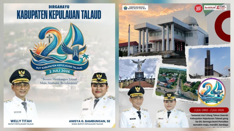 Peringatan HUT ke-24 Kabupaten Kepulauan Talaud