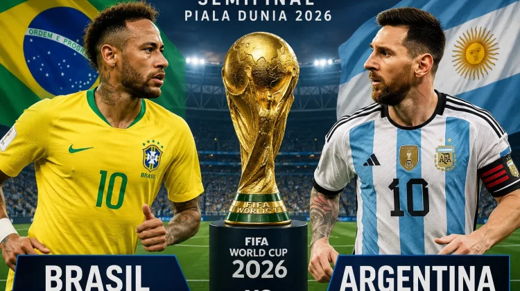 Brasil dan Argentina Berpeluang Bertemu di Semifinal Piala Dunia 2026