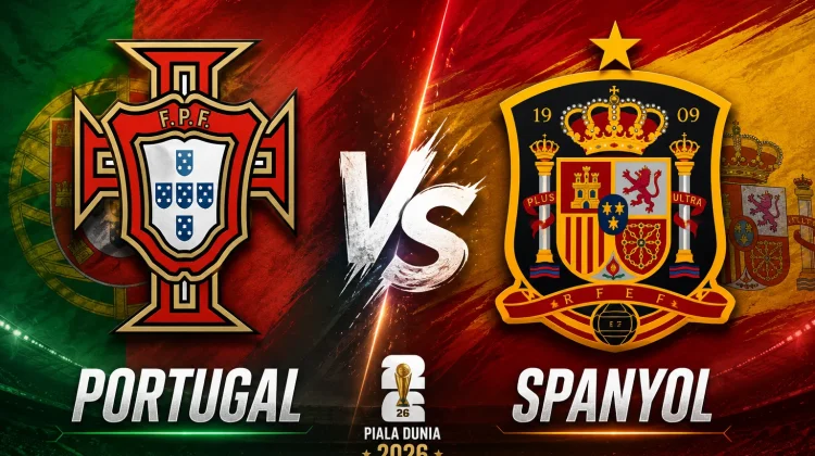 Prediksi Skor : Portugal vs Spanyol di Babak 16 Besar Piala Dunia 2026