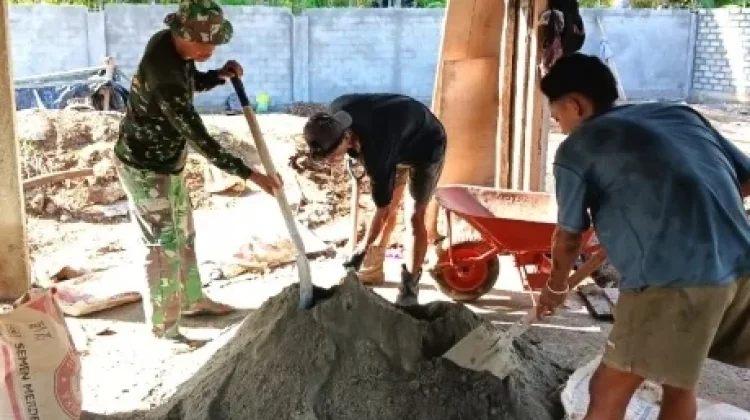 Babinsa Koramil 1312-03/Beo Dukung Pembentukan Koperasi Merah Putih
