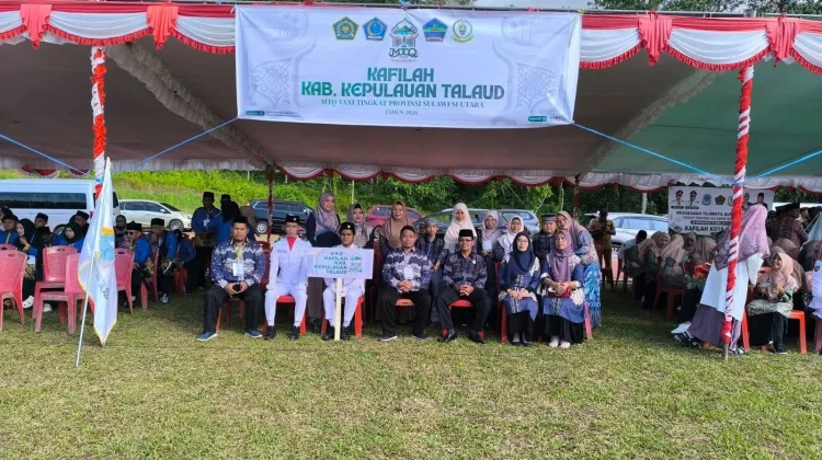 Kakan Kemenag Talaud Hadiri Pembukaan MTQ Ke-31 Tingkat Sulawesi Utara