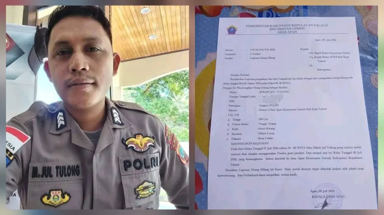 Pamit Melaut sejak Selasa Subuh, Anggota POLRI di Kepulauan Talaud Hilang Kontak