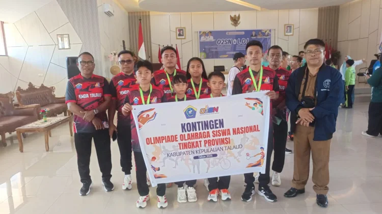 Delapan Siswa Talaud Wakili Daerah di O2SN Tingkat Provinsi Sulut