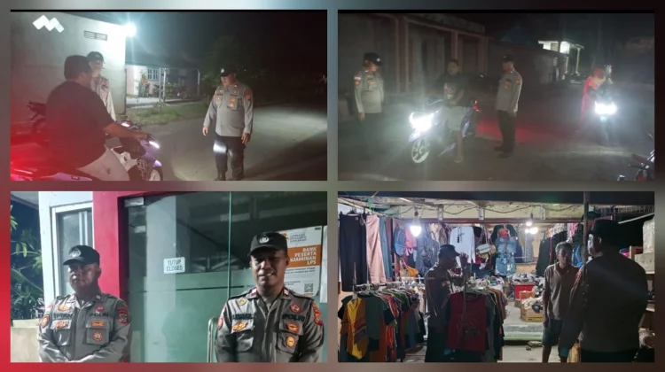 Polsek Kabaruan Gelar Patroli Presisi, Pastikan Kamtibmas Kondusif