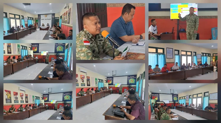 Kodim 1312/Talaud Gelar Rapat Matangkan Kesiapan Karbak Skala Besar TA 2026