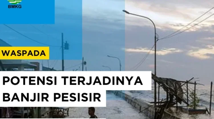 BMKG Ingatkan Potensi Banjir Rob di Pesisir Sulut