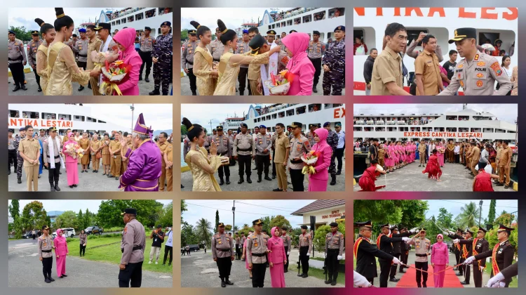 Kapolres AKBP Dwi Yatmoko  tiba dan resmi bertugas di Talaud
