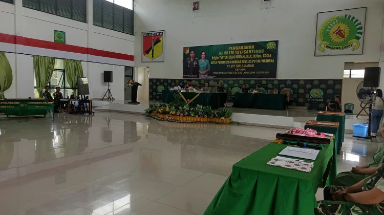 Danrem 131/Santiago Ingatkan Prajurit Bijak Bermedia Sosial dan Jaga Keluarga