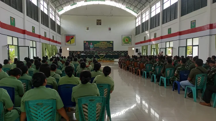 Danrem 131/Santiago: Prajurit TNI  di Perbatasan Dukung Karya Bakti Skala Besar